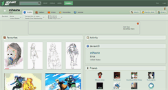 Desktop Screenshot of eshauna.deviantart.com