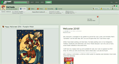 Desktop Screenshot of karmada.deviantart.com