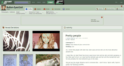 Desktop Screenshot of button-eyed-doll.deviantart.com