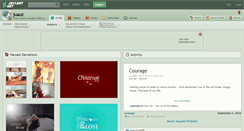 Desktop Screenshot of juauz.deviantart.com