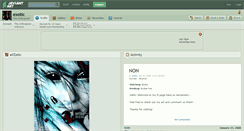 Desktop Screenshot of exotic.deviantart.com
