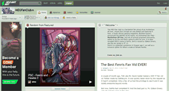 Desktop Screenshot of megfanclub.deviantart.com