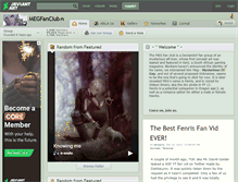 Tablet Screenshot of megfanclub.deviantart.com