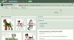 Desktop Screenshot of da-kennelclub.deviantart.com