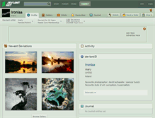 Tablet Screenshot of ironiaa.deviantart.com