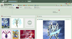 Desktop Screenshot of fahad-naeem.deviantart.com