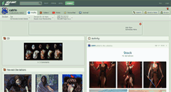 Desktop Screenshot of catrin.deviantart.com