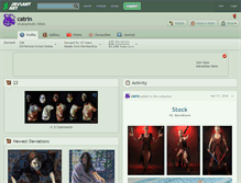 Tablet Screenshot of catrin.deviantart.com