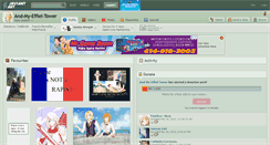 Desktop Screenshot of and-my-effiel-tower.deviantart.com