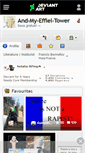 Mobile Screenshot of and-my-effiel-tower.deviantart.com