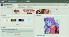 Desktop Screenshot of katsuya-urusaki.deviantart.com