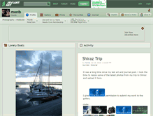 Tablet Screenshot of monib.deviantart.com