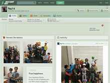 Tablet Screenshot of pay14.deviantart.com