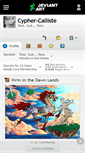 Mobile Screenshot of cypher-calliste.deviantart.com
