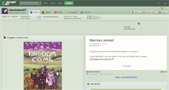 Desktop Screenshot of hawktalon07.deviantart.com