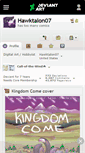 Mobile Screenshot of hawktalon07.deviantart.com