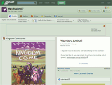 Tablet Screenshot of hawktalon07.deviantart.com