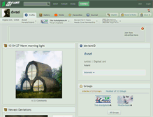 Tablet Screenshot of dwsel.deviantart.com