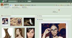 Desktop Screenshot of gabibi-b.deviantart.com