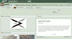 Desktop Screenshot of flamedelf.deviantart.com