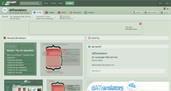 Desktop Screenshot of datranslators.deviantart.com