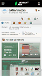 Mobile Screenshot of datranslators.deviantart.com