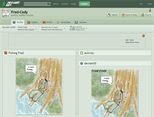 Tablet Screenshot of fred-cody.deviantart.com