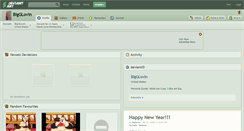 Desktop Screenshot of bigglovin.deviantart.com