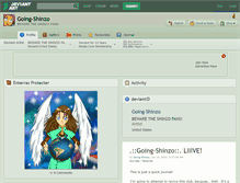 Tablet Screenshot of going-shinzo.deviantart.com