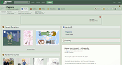 Desktop Screenshot of fagcore.deviantart.com