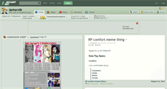 Desktop Screenshot of darkarctik.deviantart.com