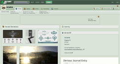 Desktop Screenshot of ocsana.deviantart.com
