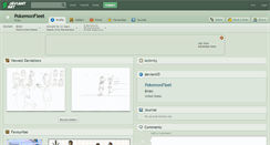 Desktop Screenshot of pokemonfleet.deviantart.com