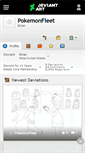 Mobile Screenshot of pokemonfleet.deviantart.com