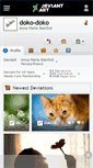 Mobile Screenshot of doko-doko.deviantart.com