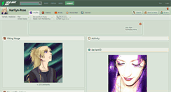 Desktop Screenshot of marilyn-rose.deviantart.com