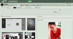 Desktop Screenshot of faithfx.deviantart.com
