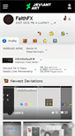 Mobile Screenshot of faithfx.deviantart.com