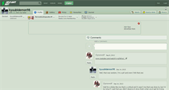 Desktop Screenshot of kyuubidemon98.deviantart.com