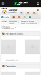 Mobile Screenshot of lololplz.deviantart.com