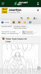 Mobile Screenshot of jokerrjon.deviantart.com