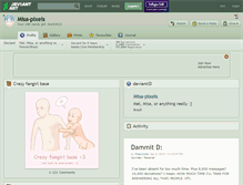 Tablet Screenshot of misa-pixels.deviantart.com