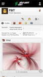 Mobile Screenshot of fbit.deviantart.com