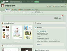 Tablet Screenshot of last-exile-club.deviantart.com