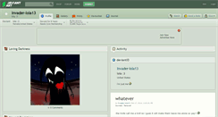 Desktop Screenshot of invader-lola13.deviantart.com