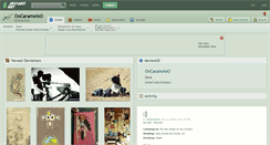 Desktop Screenshot of oocarameloo.deviantart.com