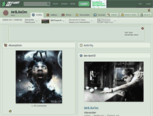 Tablet Screenshot of mrbjioom.deviantart.com
