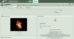 Desktop Screenshot of mosquitone.deviantart.com