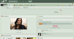 Desktop Screenshot of ddsix.deviantart.com
