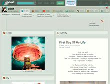 Tablet Screenshot of dosi1.deviantart.com